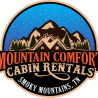 Mountain Comfort Cabin Rentals logo